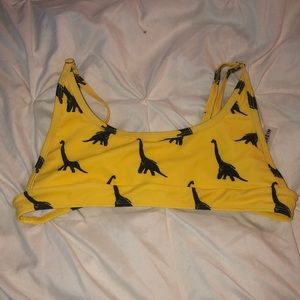 dinosaur bikini top
